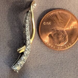 Kay Jewelers 14k White & Yellow  Gold Pendant